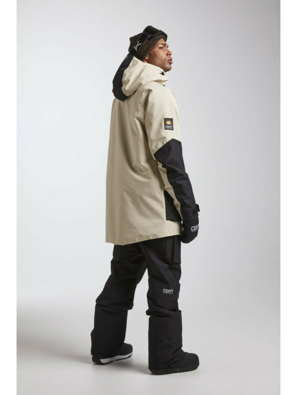 Tenson Pánska Snowboardová Bunda Colourwear Spine M Béžová