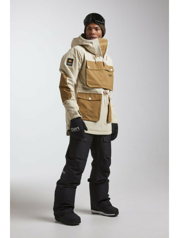 Tenson Pánska Snowboardová Bunda Colourwear Essential M Béžová