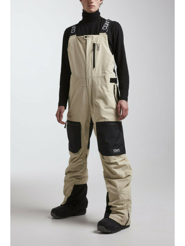 Tenson Pánske Snowboardové Nohavice so Štribľom Colourwear Strix M Béžové