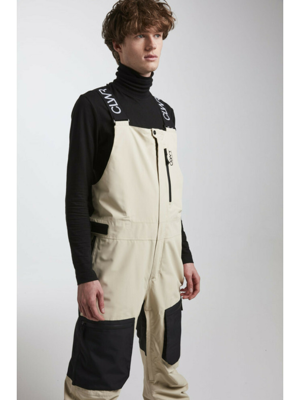 Tenson Pánske Snowboardové Nohavice so Štribľom Colourwear Strix M Béžové