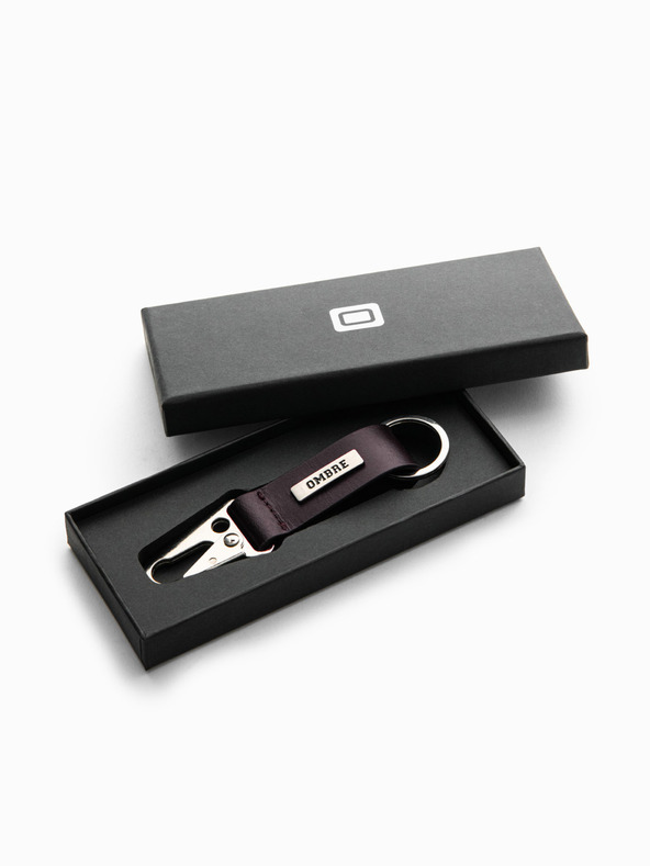 Ombre Clothing Pánska kľúčenka s karabínou Ombre Clothing