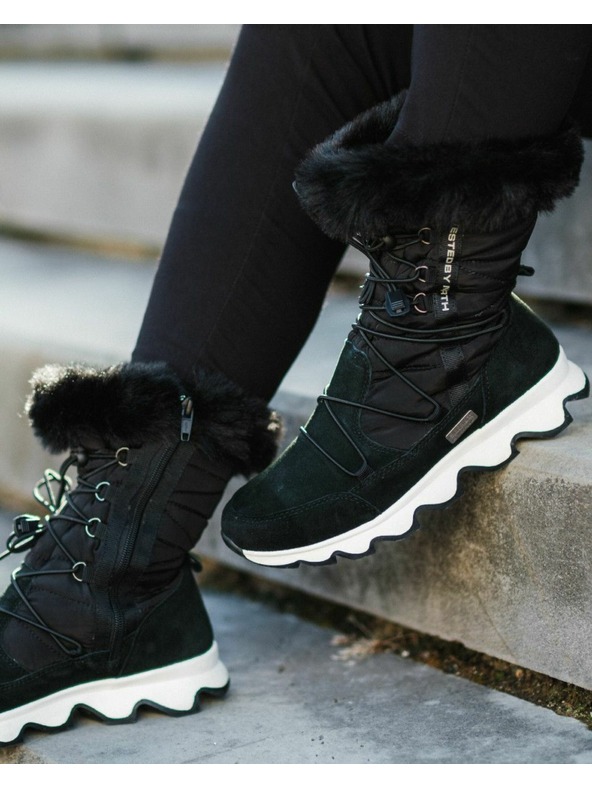 Kilpi Dámske snehule Kilpi FROZEN HIGH WP-W Čierna