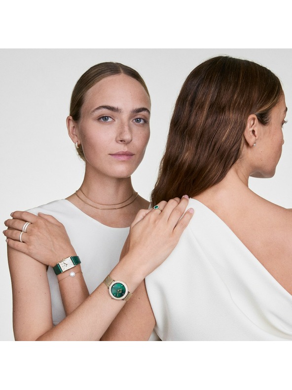 Daniel Wellington Zlatý oceľový retiazka Daniel Wellington Mesh DW00401104