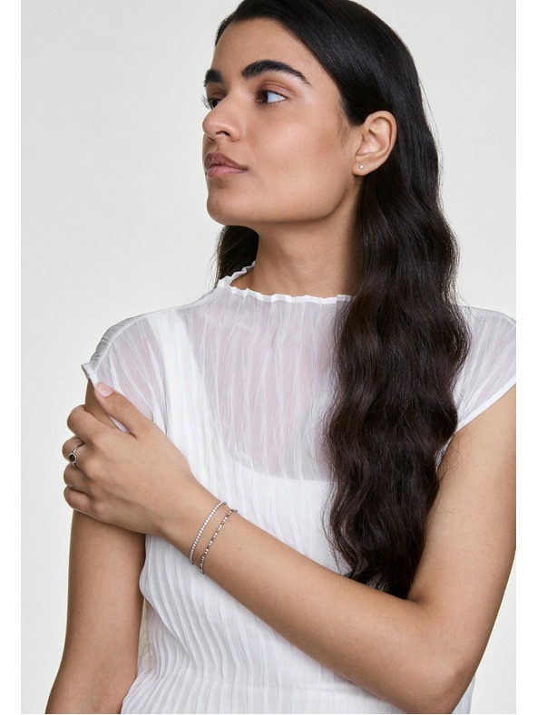 Daniel Wellington Strieborný oceľový náramok Daniel Wellington Tennis DW00401114