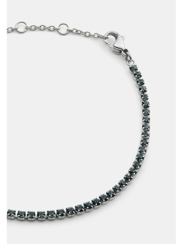 Daniel Wellington Strieborný oceľový náramok Daniel Wellington Tennis DW00401108