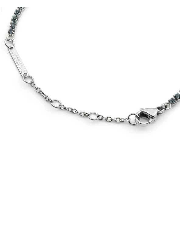 Daniel Wellington Strieborný oceľový náramok Daniel Wellington Tennis DW00401108