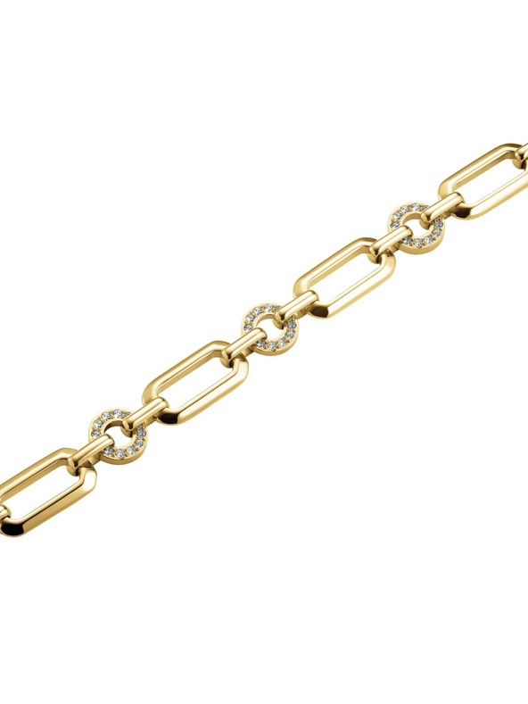 Rosefield Pozlátený dámsky náramok Rosefield JBOSG-J900