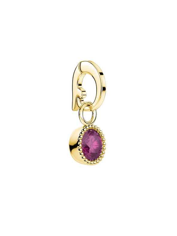 Rosefield Rosefield prívesok zlatej farby Birthstone June farba