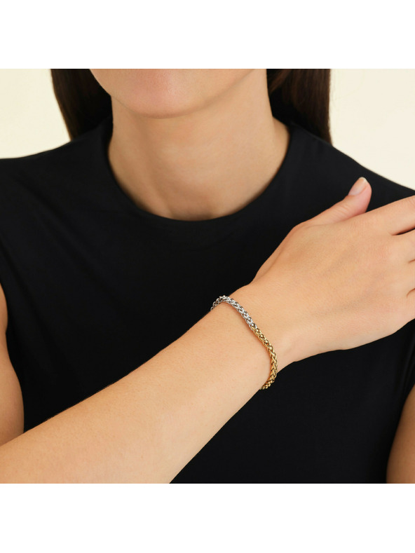 Rosefield Rosefield dámsky náramok pozlátený, JBDHG-J704