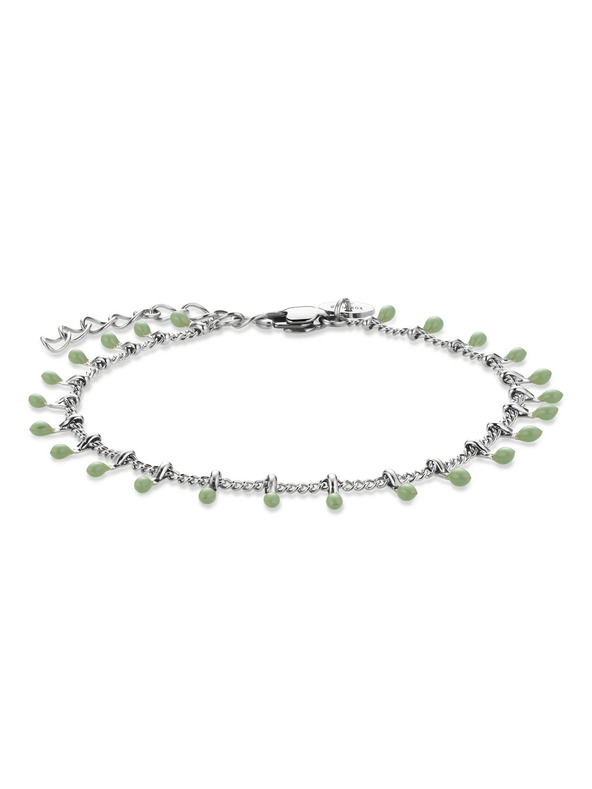 Rosefield Rosefield náramok striebornej farby Drop chain JBDCS-J679