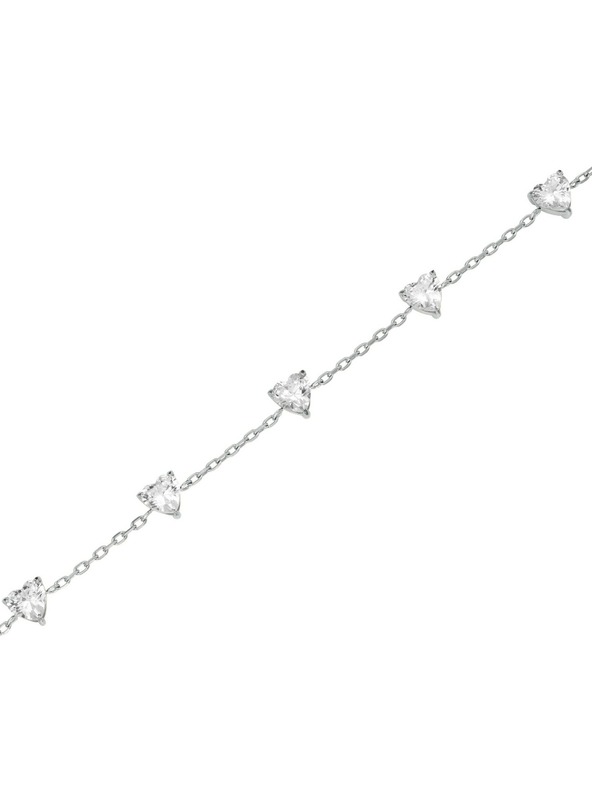 Rosefield Rosefield dámsky náramok rhodiovaný JBRHS-J1014