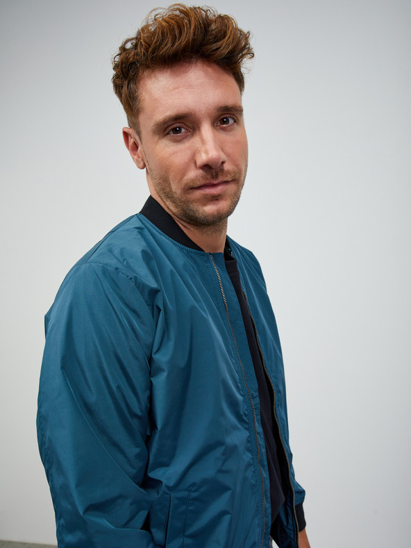 ZOOT.lab Petrol pánsky bomber ZOOT.lab Wesley