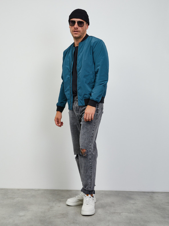 ZOOT.lab Petrol pánsky bomber ZOOT.lab Wesley