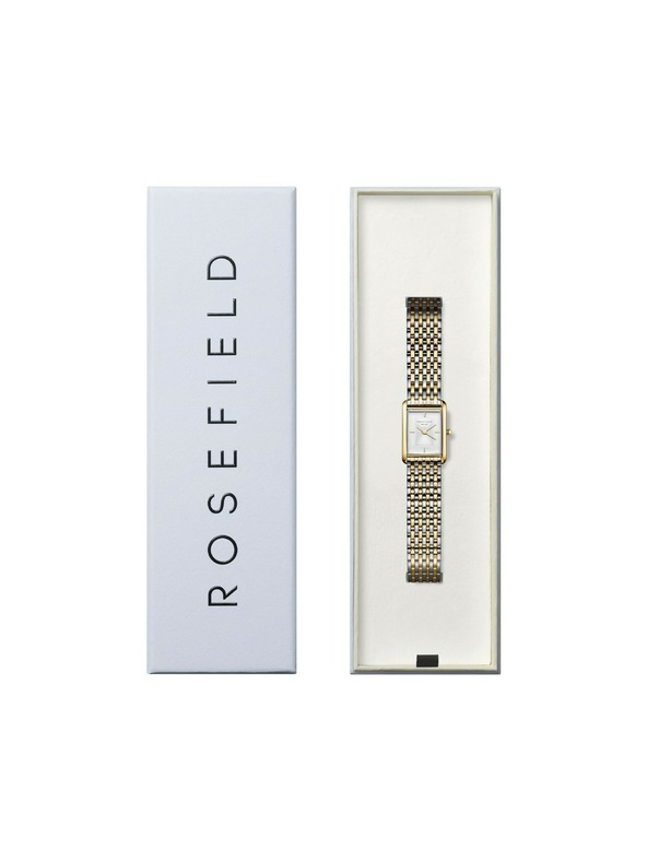 Rosefield Dámske hranaté hodinky Rosefield Heirloom HWDSG-H03