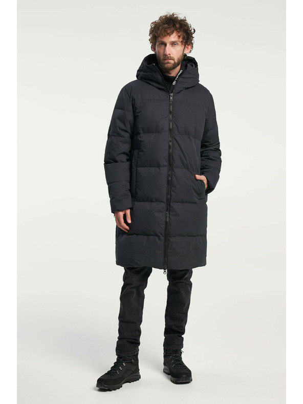 Tenson Pánsky Zimný Lifestylový Kabát TENSON Tenzing Down Coat M Čierny