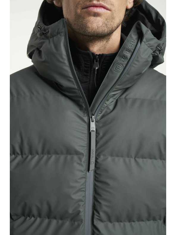 Tenson Pánsky zimný lifestylový kabát Tenson Norgay M tmavozelený