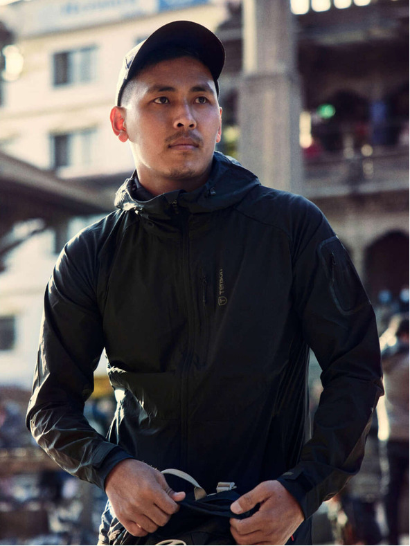 Tenson pánska vetrovka TENSON TXlite Wind Jacket M čierna