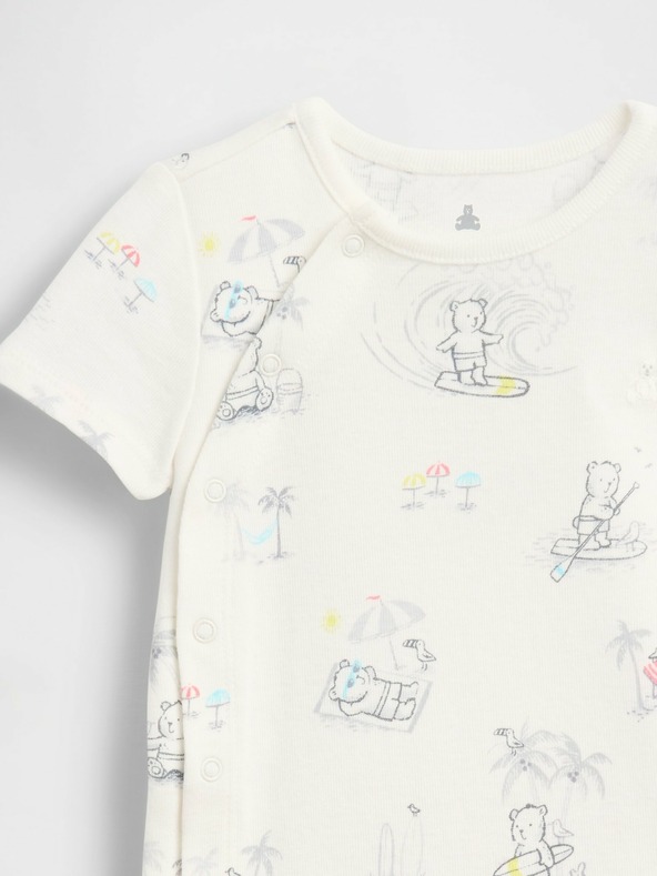 GAP Baby body s medvedíkom GAP