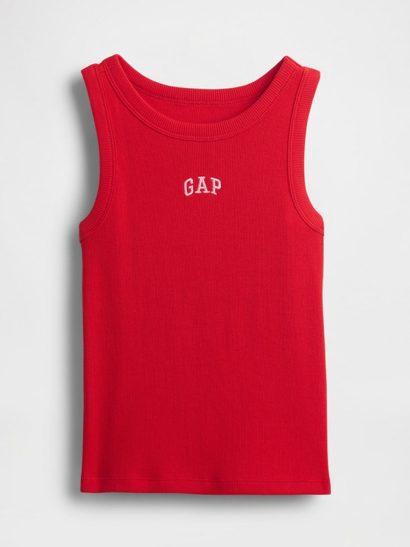 GAP Detské rebrované tielko s logom GAP