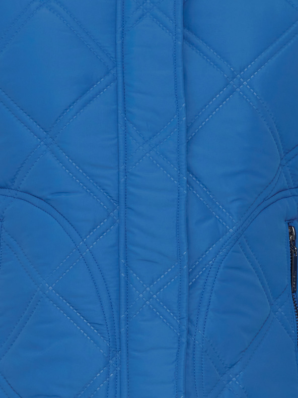 Fransa Blue Women's Quilted Jacket Fransa