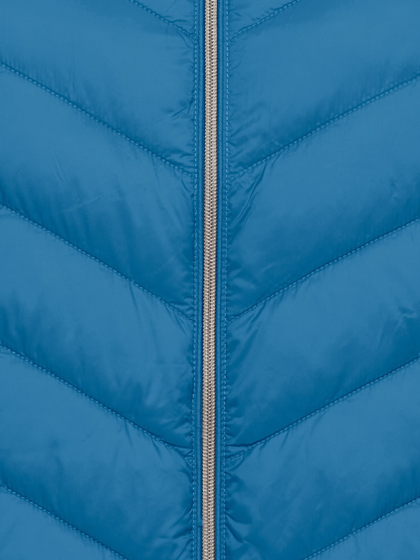 Fransa Blue Women's Quilted Jacket Fransa