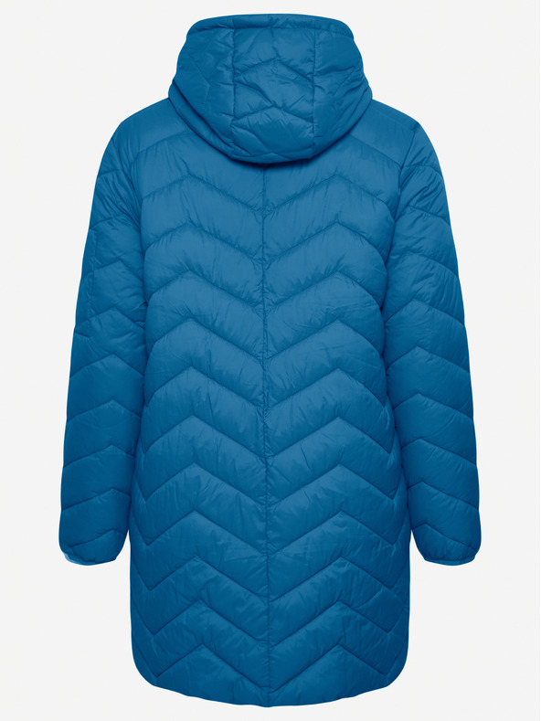 Fransa Blue Women's Quilted Jacket Fransa