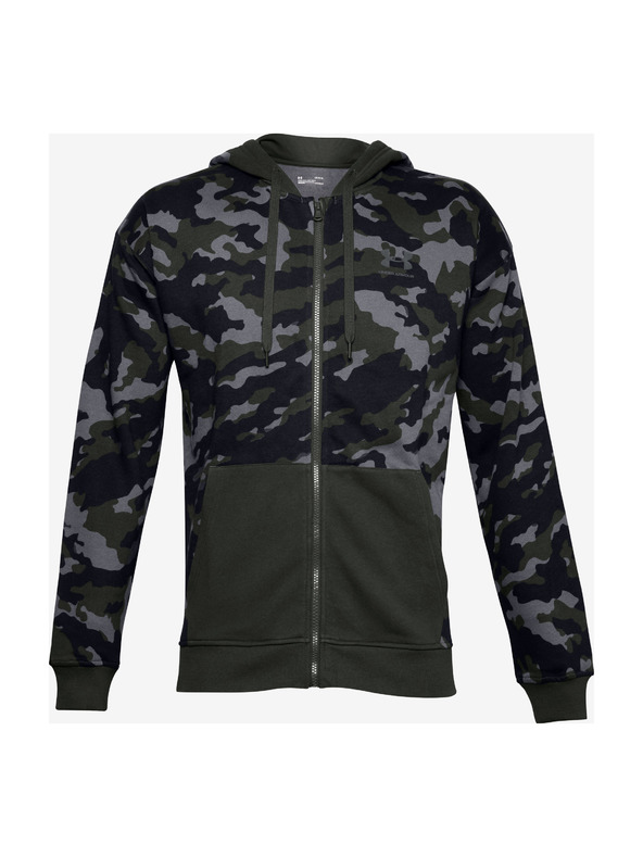 Under Armour Pánska mikina Under Armour Rival Fleece Camo FZ