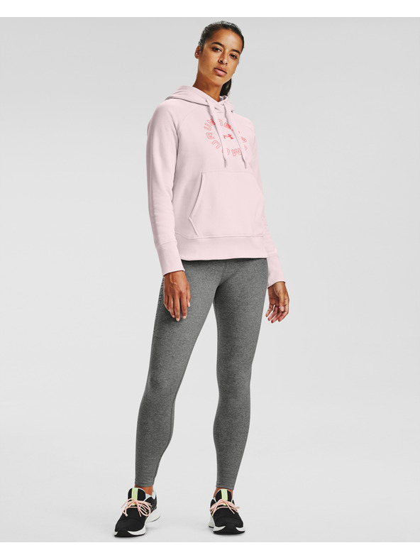 Under Armour Dámska mikina Under Armour Rival Fleece Metallic Hoodie