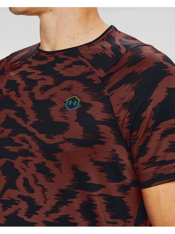 Under Armour Pánske tričko Under Armour HG Rush Fitted SS Printed