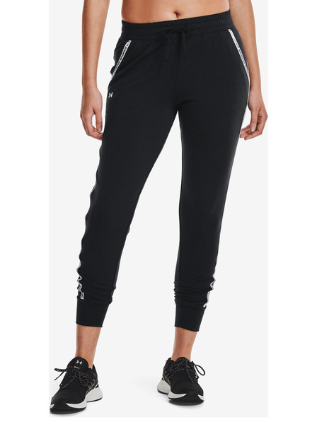 Under Armour Dámske športové nohavice Under Armour Rival Terry Taped Pant