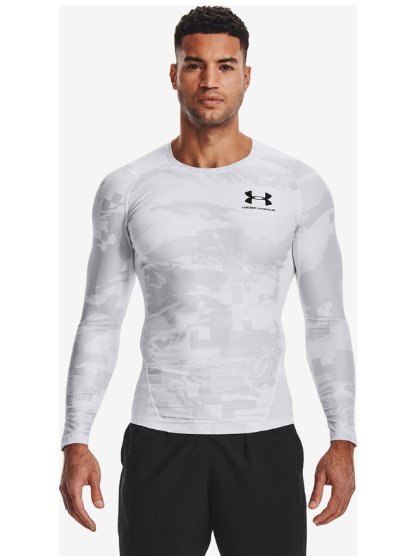 Under Armour Pánske tričko Under Armour HG IsoChill Comp Print LS