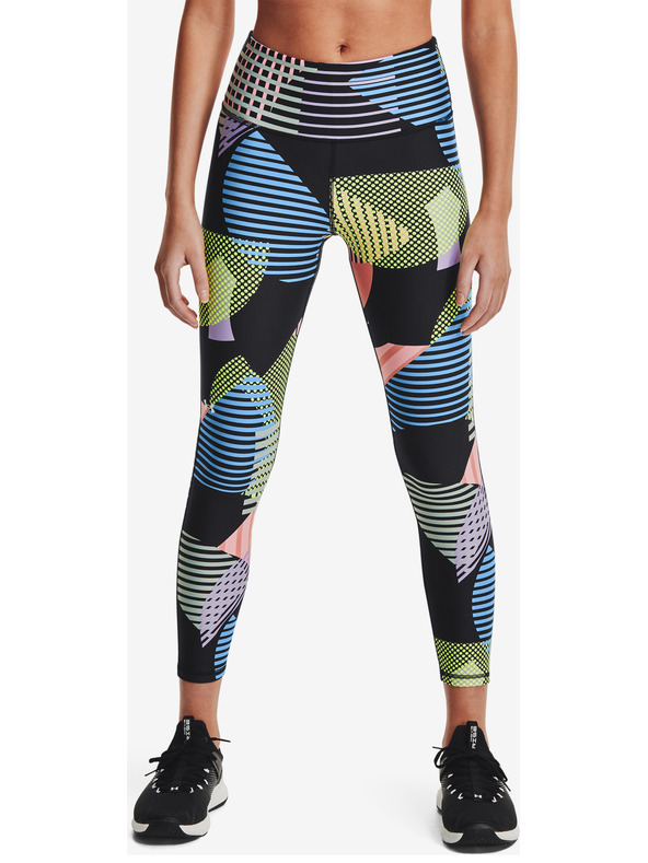 Under Armour Dámske legíny Under Armour HG Armr Geo Print 7/8 Leg NS