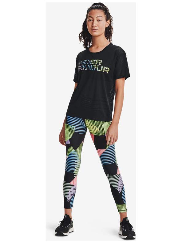 Under Armour Dámske legíny Under Armour HG Armr Geo Print 7/8 Leg NS