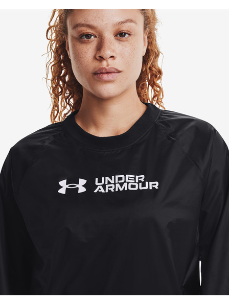 Under Armour Dámska mikina Under Armour Recover Storm Woven Shine Crew