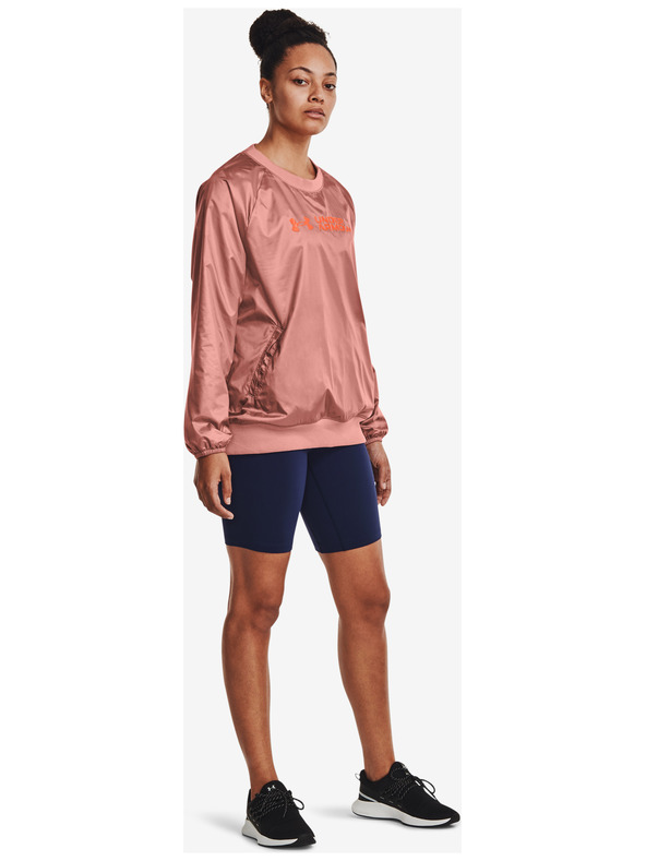 Under Armour Dámska mikina Under Armour Recover Storm Woven Shine Crew