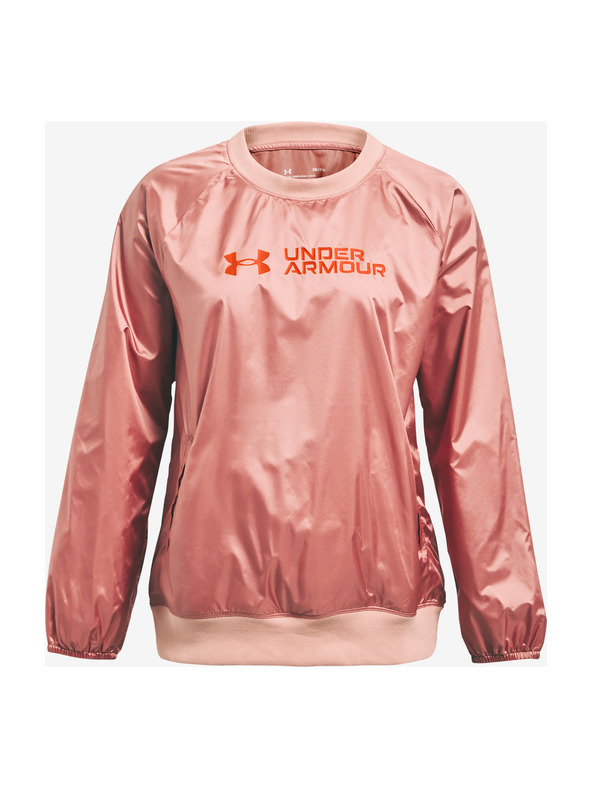 Under Armour Dámska mikina Under Armour Recover Storm Woven Shine Crew