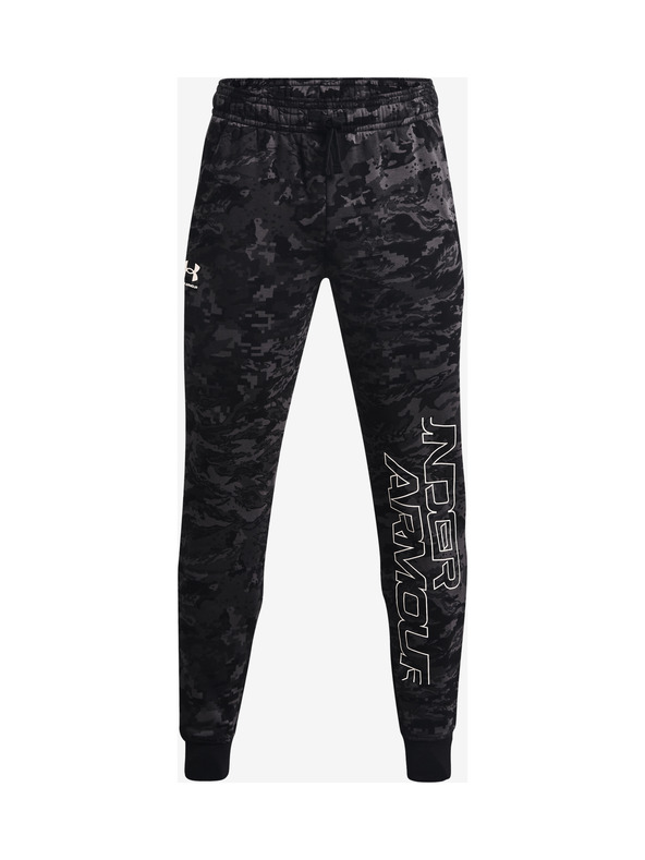 Under Armour Pánske tepláky Under Armour RIVAL FLC CAMO SCRIPT JGR