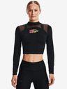 Under Armour Dámske tričko Under Armour  HG Q3 Crop Mockneck