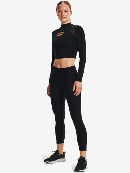 Under Armour Dámske tričko Under Armour  HG Q3 Crop Mockneck