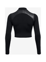 Under Armour Dámske tričko Under Armour  HG Q3 Crop Mockneck