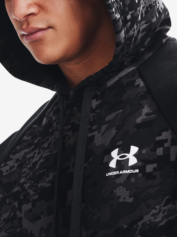 Under Armour Pánska mikina Under Armour RIVAL FLC CAMO SCRIPT HD