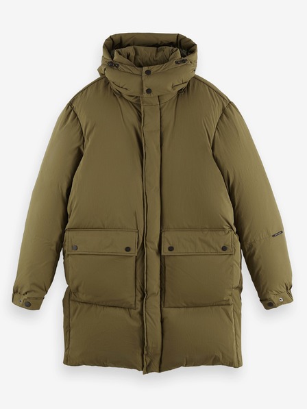 Scotch & Soda Khaki pánska zimná bunda Scotch & Soda