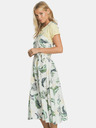 Roxy Biele kvetinové midi Roxy