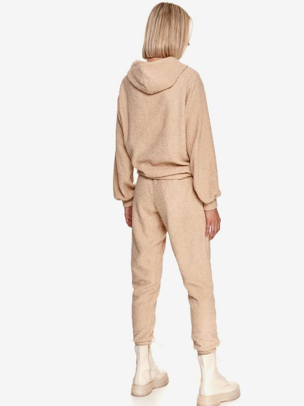 TOP SECRET Béžové dámske tepláky TOP SECRET