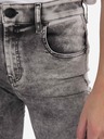 Diesel Diesel Slandy Šedé dámske orezané skinny fit džínsy