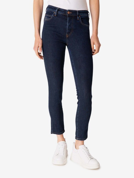 Diesel Diesel Babhila tmavomodré dámske skrátené skinny fit džínsy
