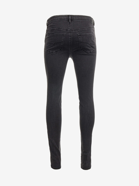 Diesel Diesel Tmavošedé dámske džínsy Skinzee-High Skinny Fit L