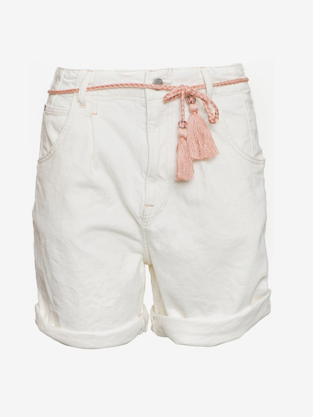 Pepe Jeans Krémové dámske džínsové šortky Pepe Jeans