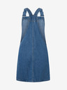 Pepe Jeans Modré dámske džínsové šaty Pepe Jeans Vesta