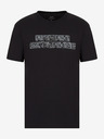 Armani Exchange Čierne pánske tričko Armani Exchange